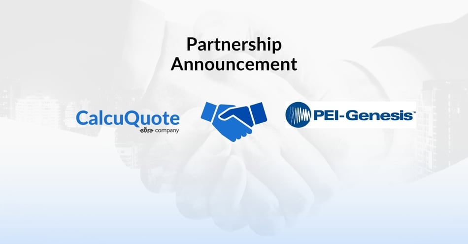 CalcuQuote Now Integrated with PEI-Genesis