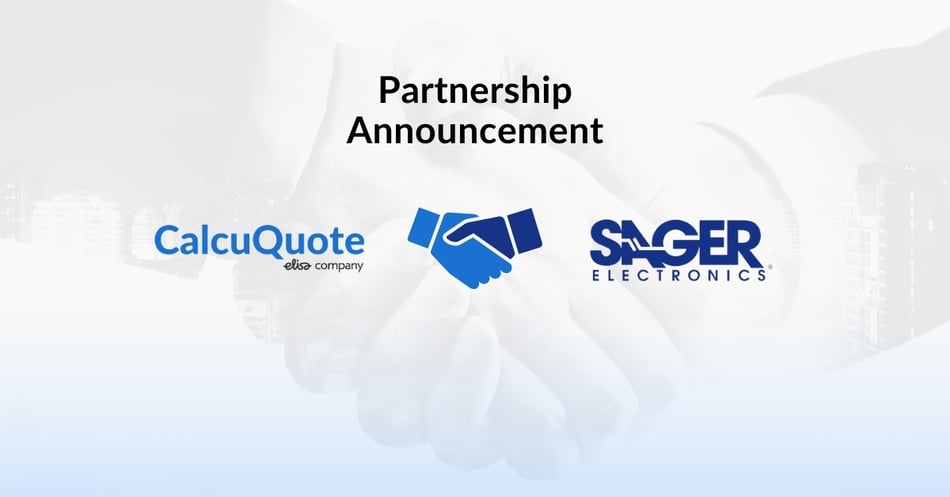 CalcuQuote and Sager Partner Up on Real-Time Inventory Integration